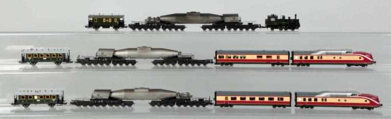 Appraisal: Lot of Various Trix HO Train Items German Includes diesel