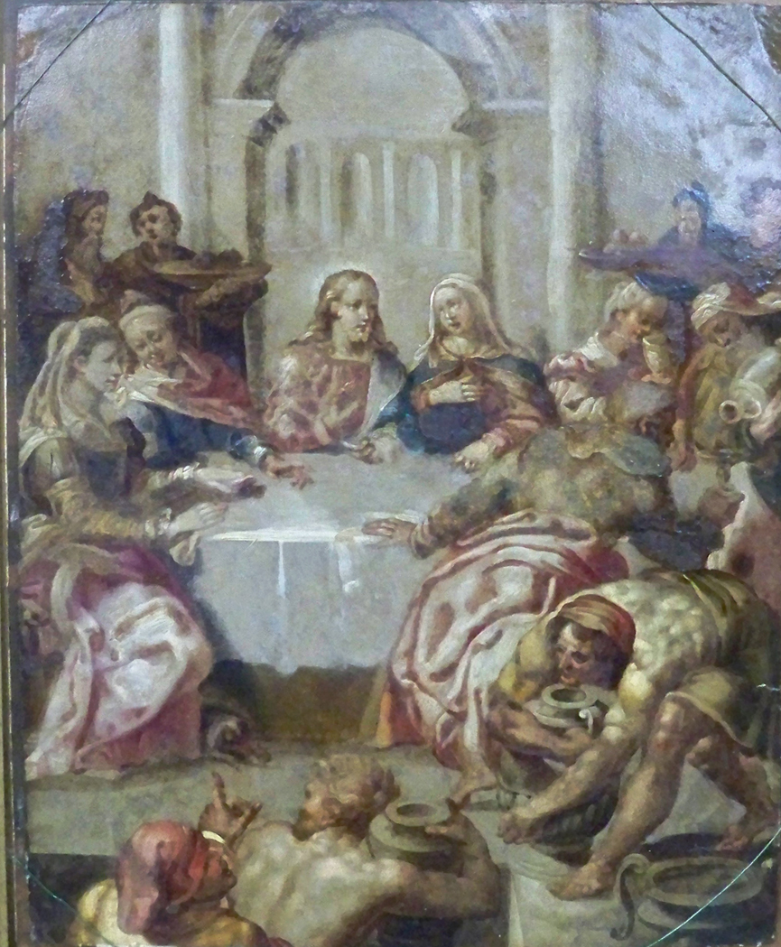 Appraisal: Italian School th th Century The Wedding at Cana Oil