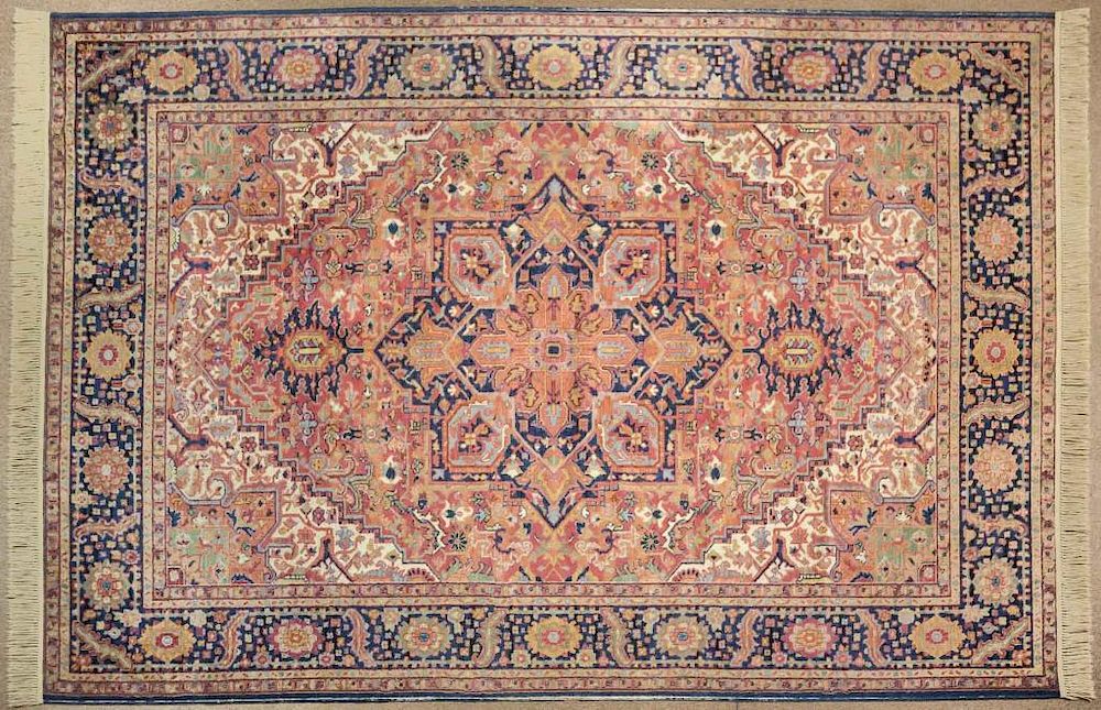 Appraisal: Heriz Room Size Rug DESCRIPTION Heriz room size rug MEASUREMENTS