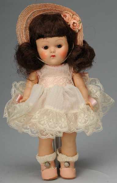 Appraisal: Sweet Vogue Ginny Doll Description American Ca Hard plastic painted