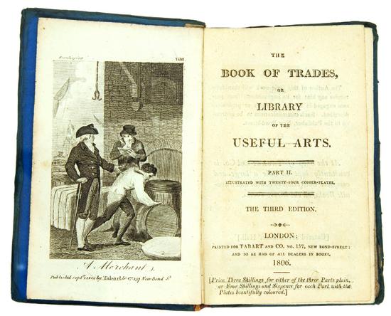 Appraisal: TABART Co publishers The Book of Trades or Library of