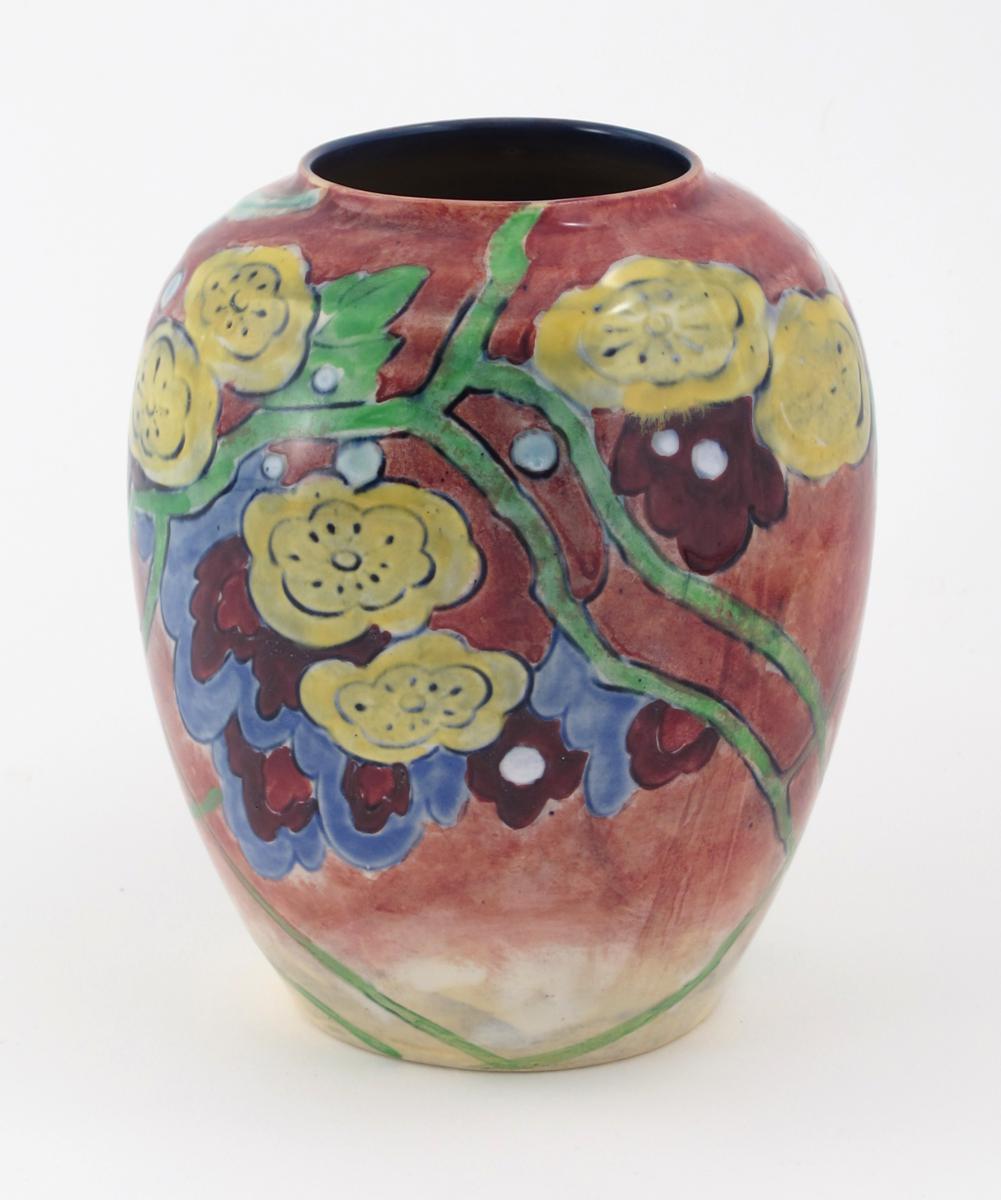 Appraisal: A Royal Doulton pottery vase designed by Sir Frank Brangwyn