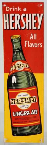 Appraisal: Tin Hershey Ginger Ale Door Push Description s to s