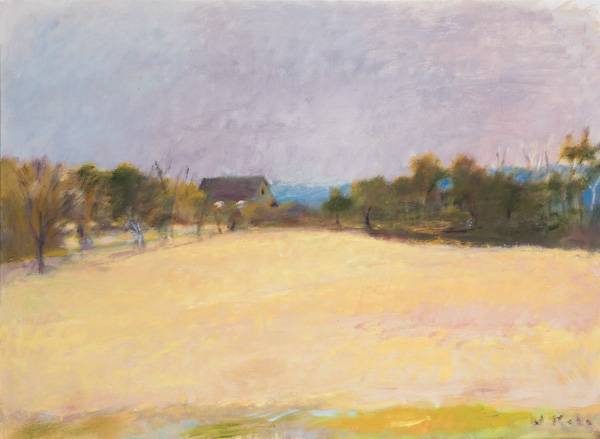 Appraisal: KAHN WOLF American b ''Neglected Field'' oil on canvas x