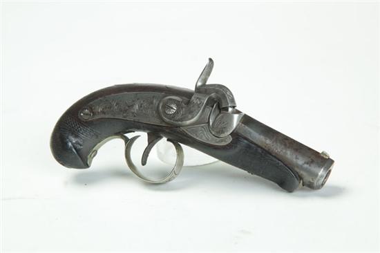 Appraisal: DERINGER PISTOL Appears to be marked for J E Evans