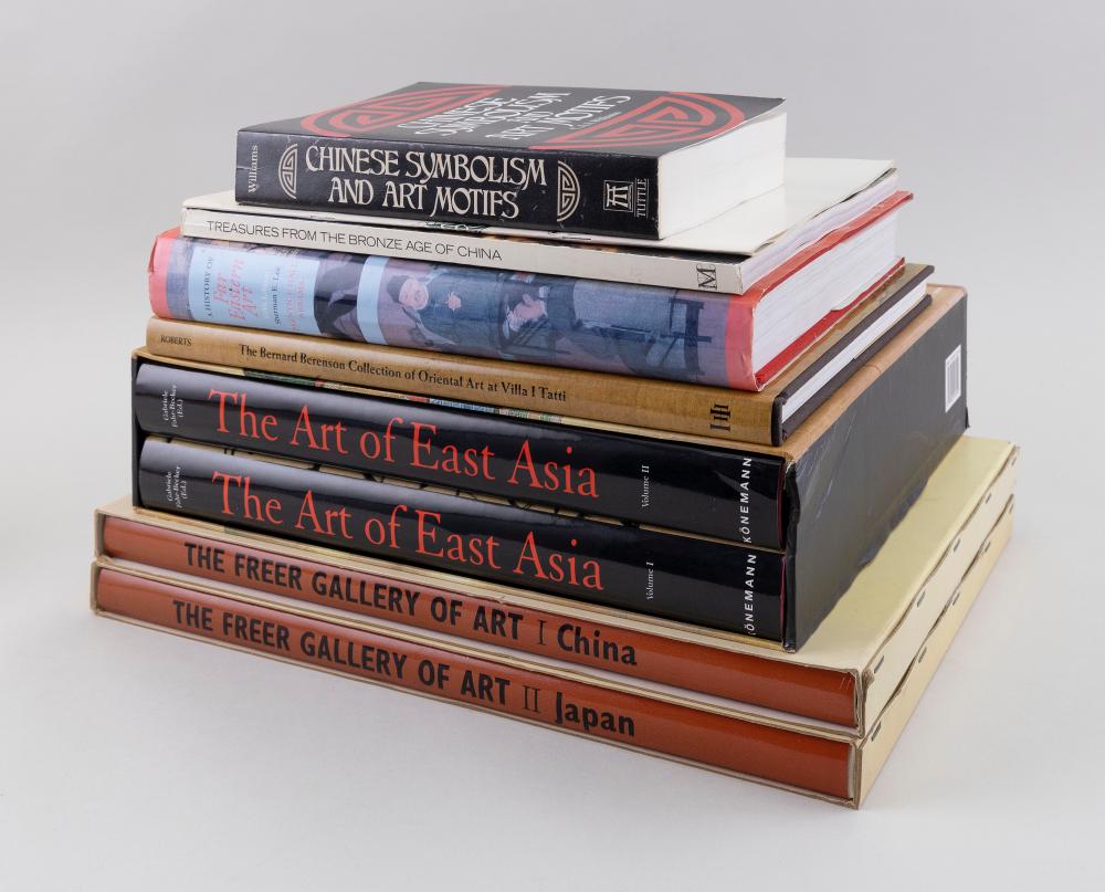 Appraisal: NINE BOOKS AND CATALOGS ON ASIAN ARTNINE BOOKS AND CATALOGS