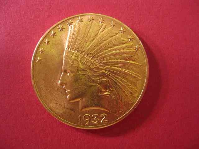 Appraisal: U S Indian Head Gold Coin choice uncirculated