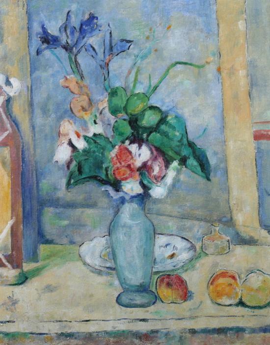 Appraisal: MANNER OF PAUL CEZANNE French - THE BLUE VASE oil