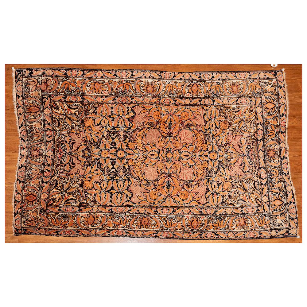 Appraisal: Semi-Antique Sarouk Rug Persia x second quarter- th century Condition