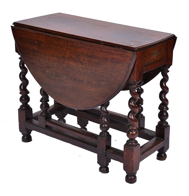 Appraisal: A TH CENTURY MAHOGANY PEMBROOK TABLE cm wide together with