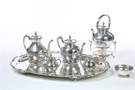 Appraisal: SEVEN-PIECE SILVER TEA AND COFFEE SERVICE Mexico City marked Sterling