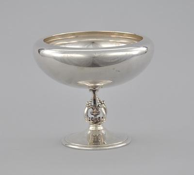 Appraisal: A Sterling Silver Compote by J Wagner Son New York