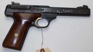 Appraisal: Browning Buck Mark R target pistol As found with significant