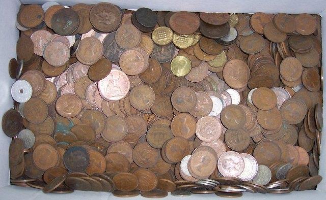 Appraisal: Sundry coins mainly halfpennies