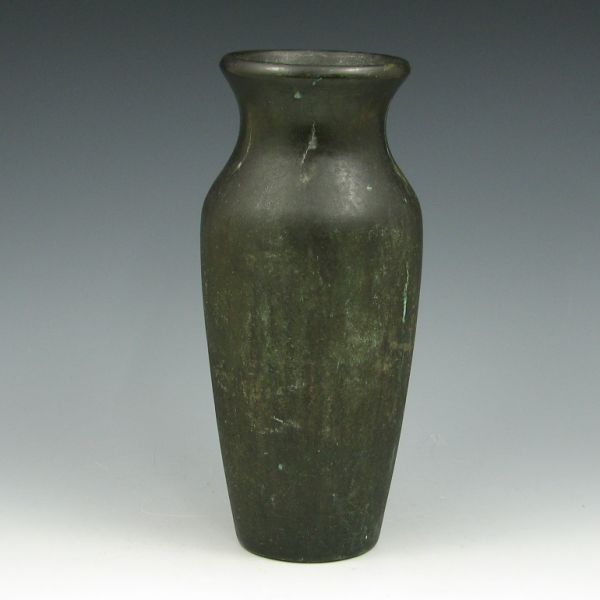 Appraisal: Clewell bronze clad vase on what may be a Weller