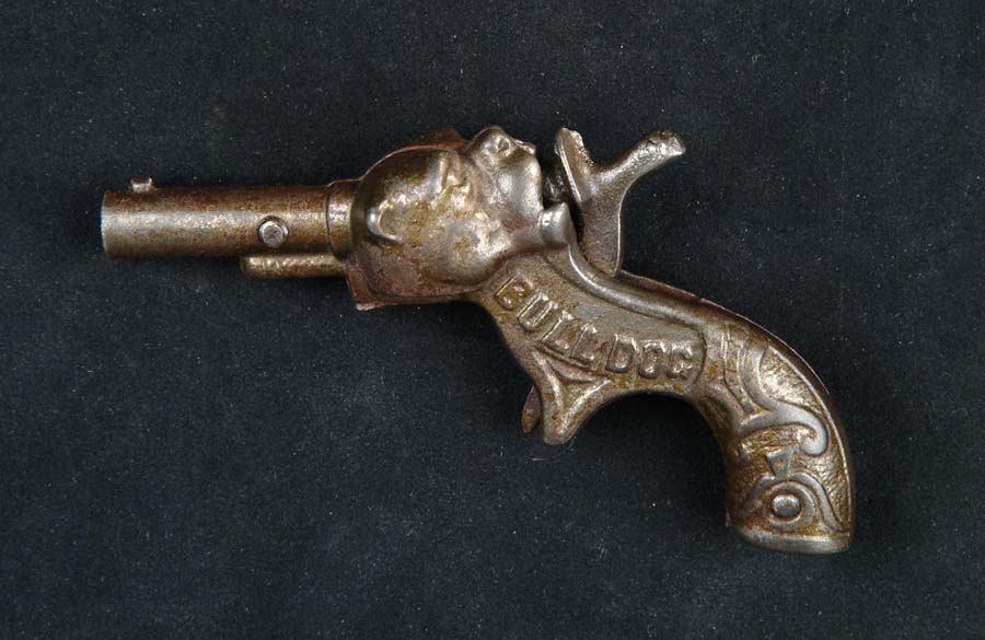 Appraisal: BULLDOG CAP PISTOL BY IVES B Circa Cap gun with