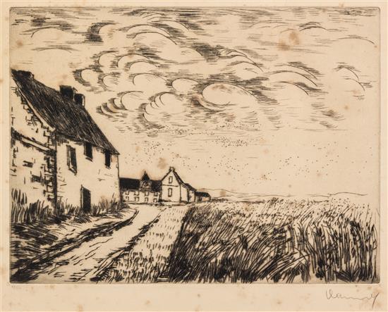 Appraisal: Sale Lot Maurice de Vlaminck French - Le Champ de