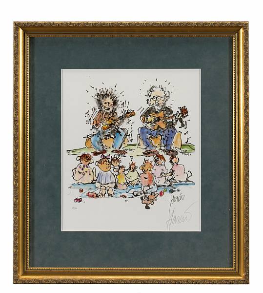 Appraisal: A Jerry Garcia signed artist's proof print called Not Just