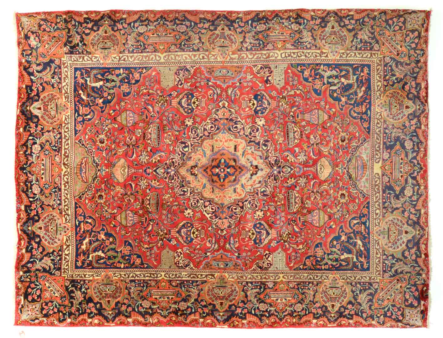 Appraisal: Persian Meshed carpet approx x Iran circa Condition Excellent condition