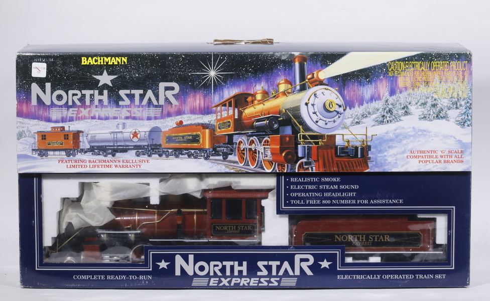 Appraisal: BACHMANN NORTH STAR EXPRESS MODEL TRAIN SET Boxed Bachmann G