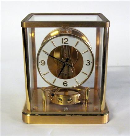 Appraisal: Le Coutre 'Atmos' clock mid th century