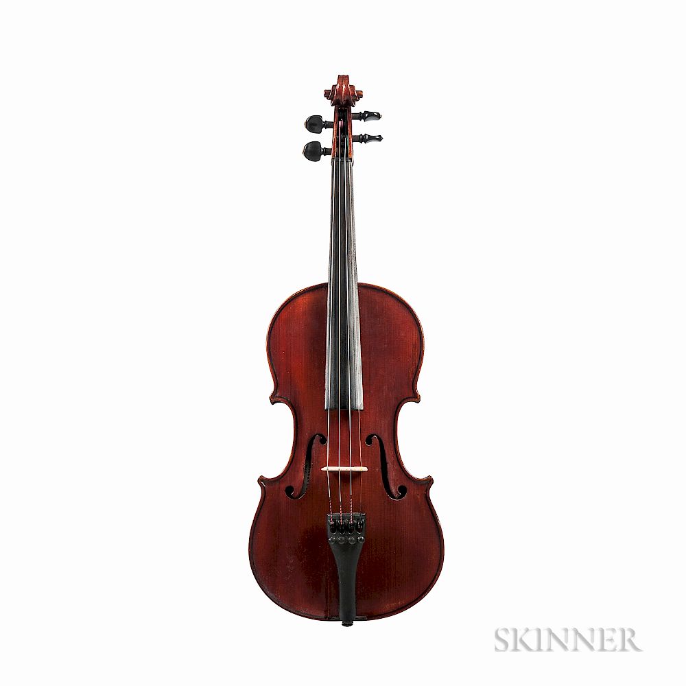 Appraisal: Violin Violin labeled ALBERT SCHLEGEL GEIGENBAUER Markneukirchen I Sa length