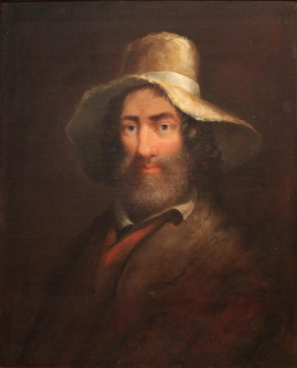 Appraisal: POSSIBLY JOHN NEAGLE AMERICAN TH CENTURY PORTRAIT OF A MAN