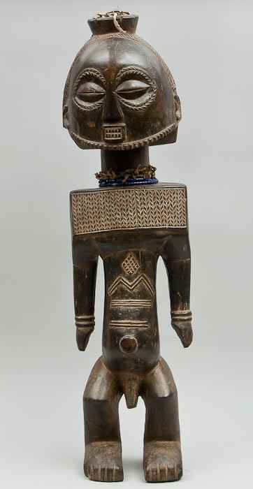 Appraisal: A Songye figure DRC second half th century with horns