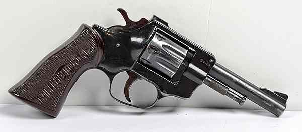 Appraisal: HWS German Double Action Revolver LR cal barrel S N