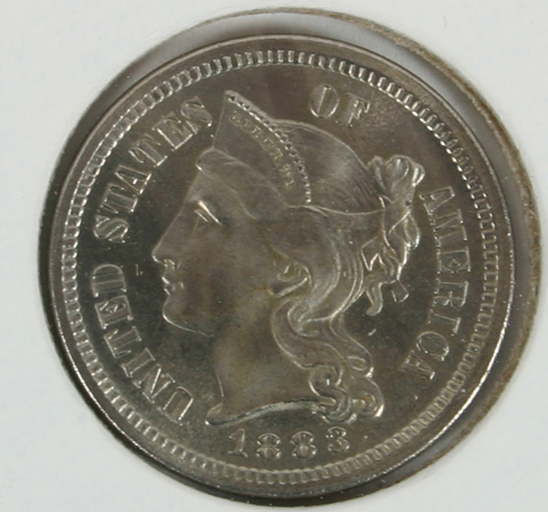 Appraisal: Nickel Three-Cent Piece