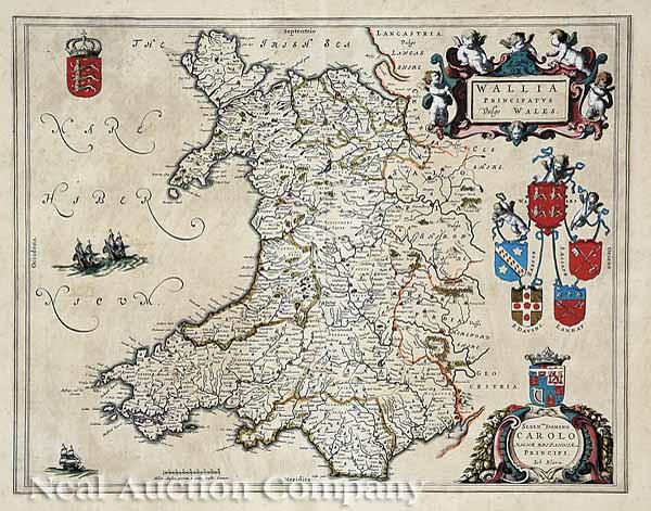 Appraisal: Willem Bleau and Sons Dutch - Wallia Principatus Vulgo Wales