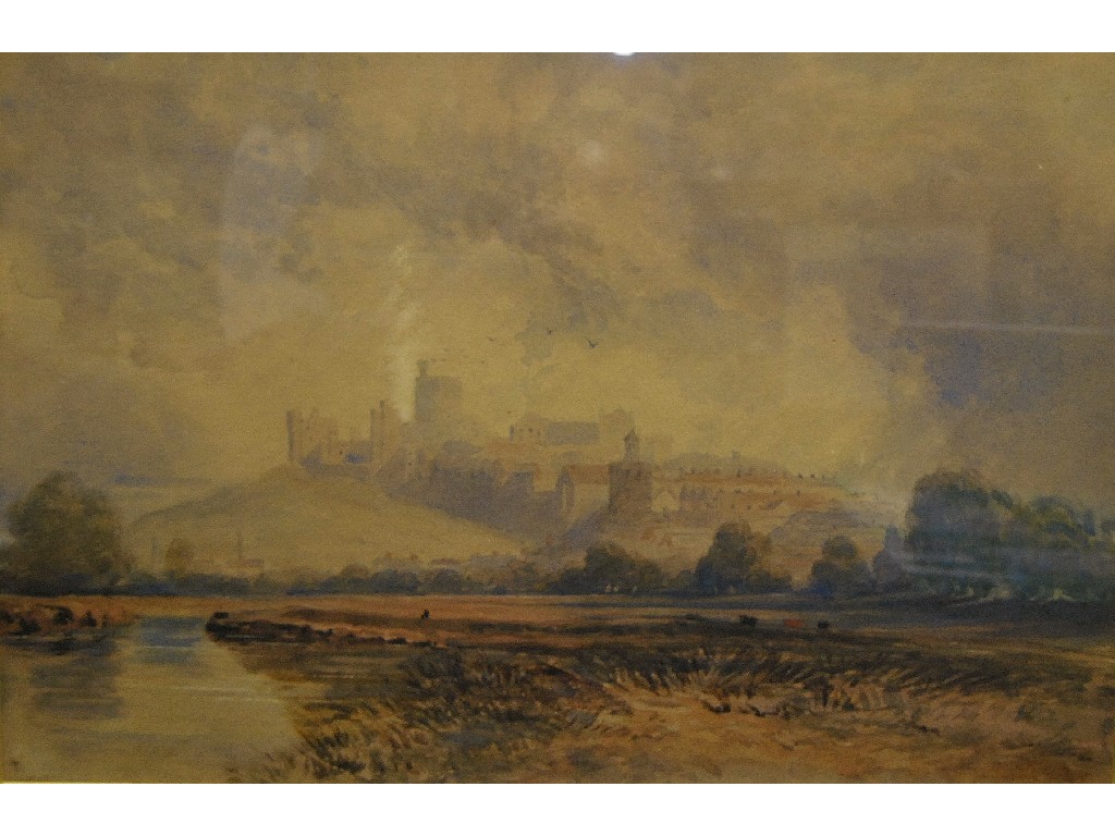 Appraisal: David Cox attrib - 'View of Windsor Castle' watercolour x