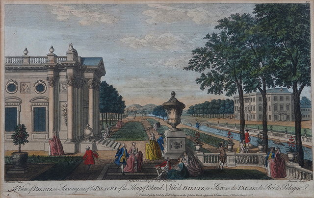 Appraisal: STEVENS AFTER MEAURER'A View of Bilniz in Saxony one of