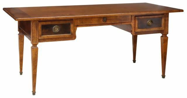 Appraisal: Italian Neoclassical style Umbrian writing desk made exclusively for Milling