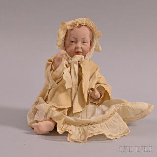 Appraisal: Small Kammer Reinhardt Kaiser Baby Bisque Head Doll Small Kammer