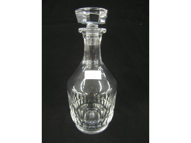 Appraisal: Baccarat Cut Crystal Decanter signed