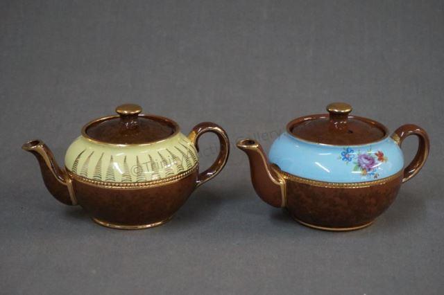 Appraisal: Sadler China England Cup Teapots ca 's Made in Staffordshire