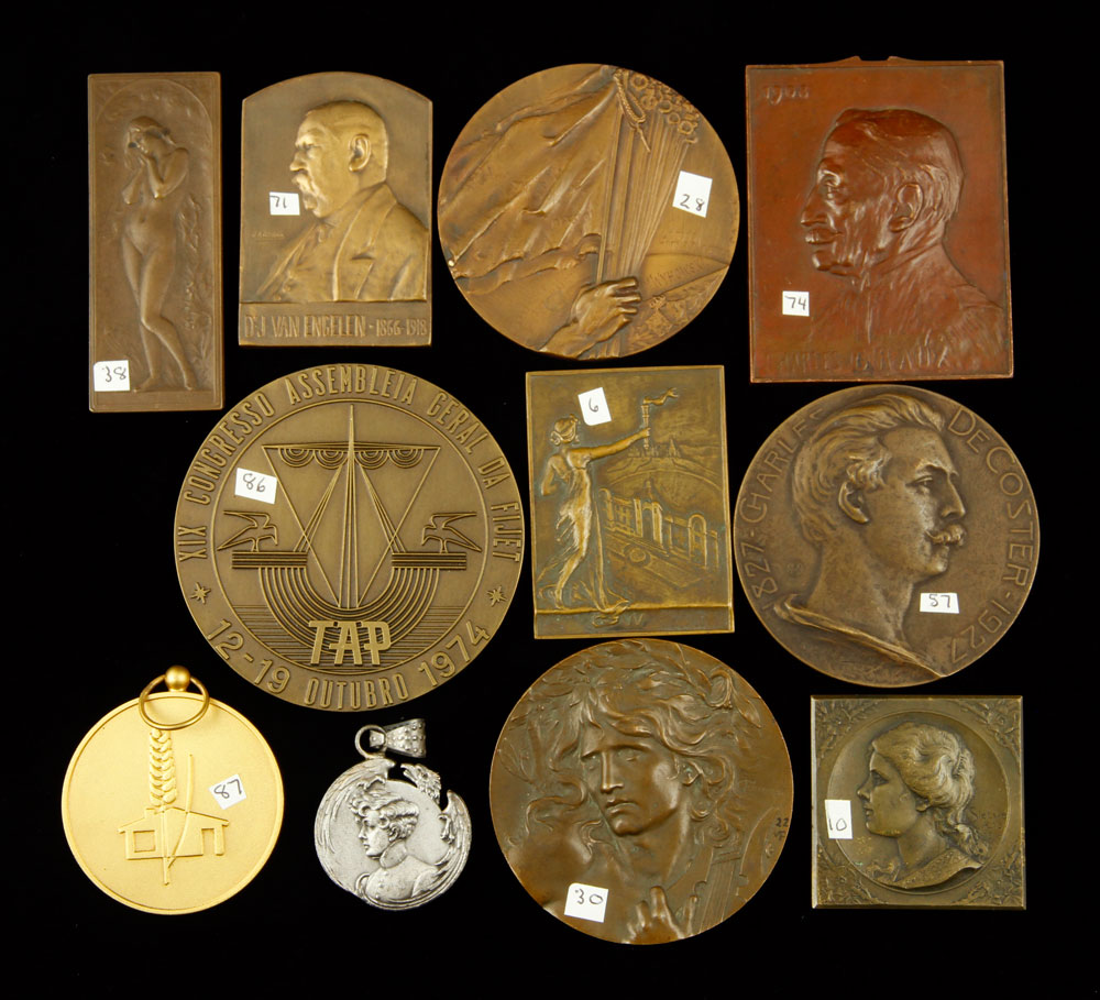 Appraisal: - Lot of Assorted Medals Lot of eleven assorted medals