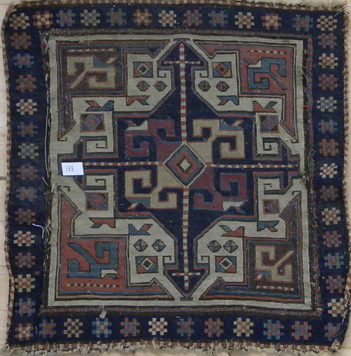 Appraisal: Pair of Kilim mats early th c x