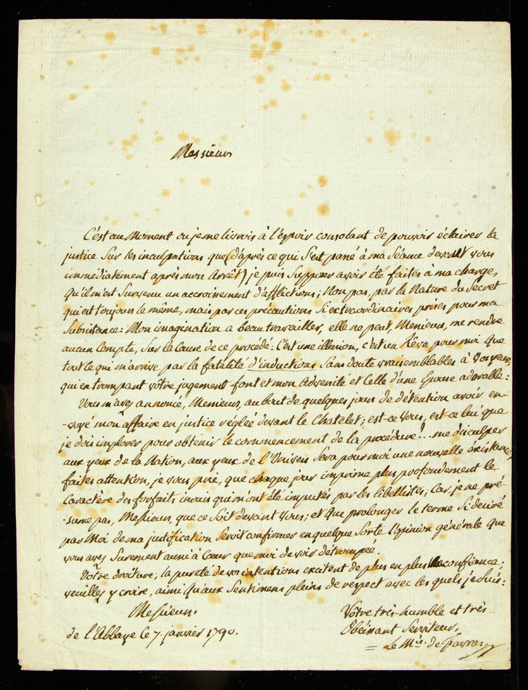 Appraisal: A - Documents Related to Execution of Thomas de Mahy