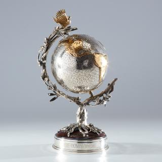 Appraisal: Buccellati silver Millennium Globe Buccellati silver Millennium Globe Late th