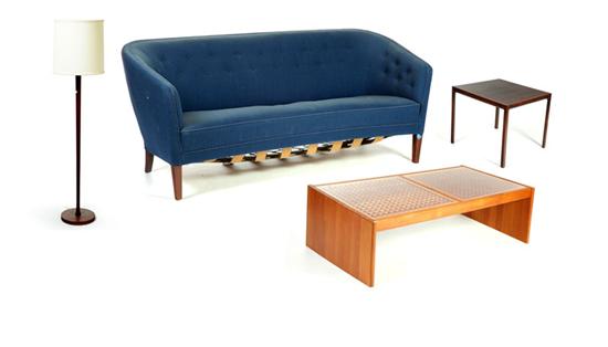 Appraisal: FOUR MODERN PIECES Denmark and America mid th century Blue