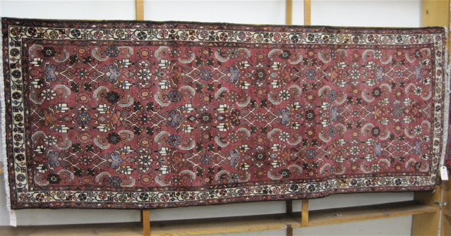 Appraisal: PERSIAN HAMADAN TRIBAL AREA RUG Hamadan Province northwestern Iran overall