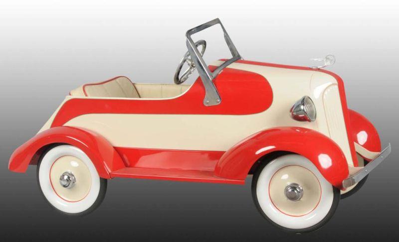 Appraisal: Pressed Steel Garton Pontiac Pedal Car Toy Description Circa Pontiac