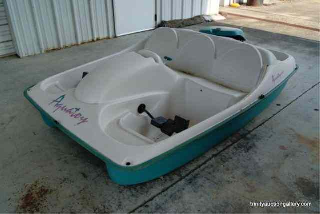 Appraisal: Aquatoy Person Paddle BoatMade of a hard yet lite weight