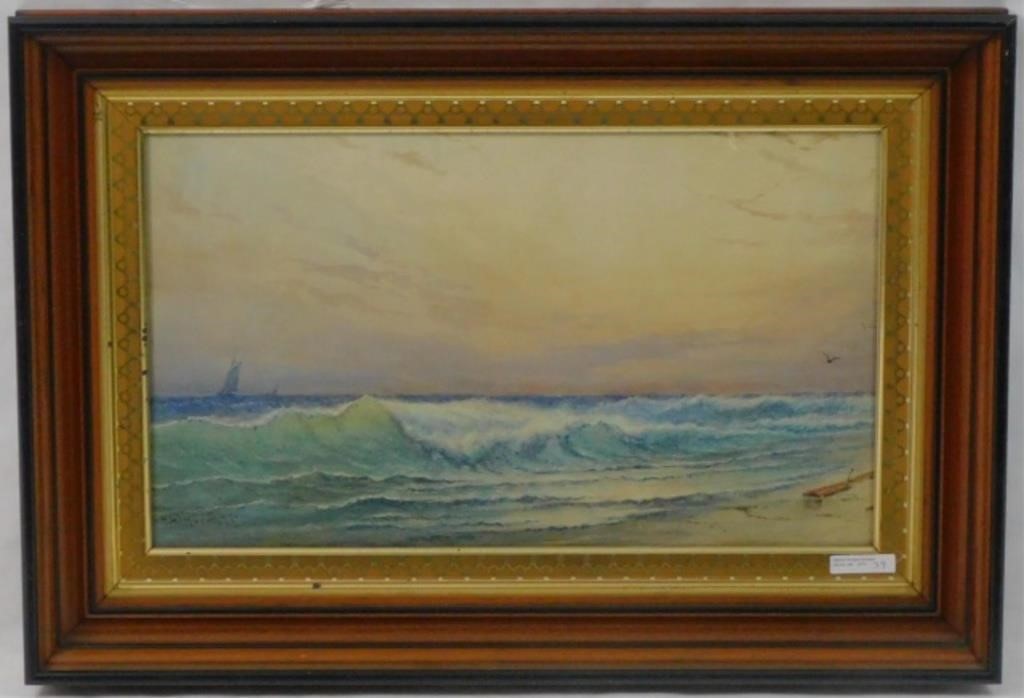 Appraisal: CHARLES HENRY GIFFORD - FAIRHAVEN MA framed and glazed watercolor