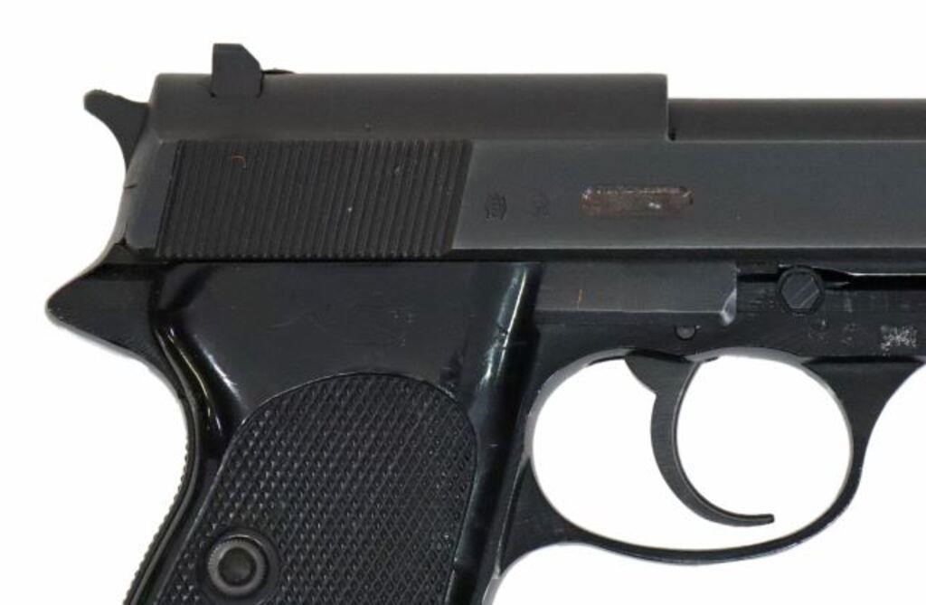 Appraisal: Walther Model P pistol mm Parabellum caliber imported by Interarms