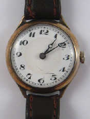 Appraisal: A lady's silver wristwatch import hallmarks Glasgow mechanical Swiss jewel