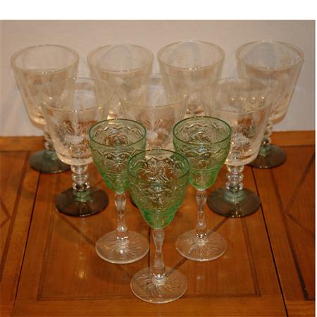 Appraisal: Assembled Set of Glassware Estimate -