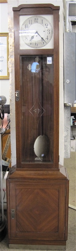 Appraisal: AUSTRIAN TALL CASE FLOOR CLOCK having a -weight Grande Sonnerie